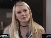 GIRLSWAY Angela White Gives New Model A Chance With Bondage 5/16