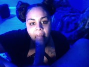 Big Tit Latina Sucks Big Cock Sloppy 14/16