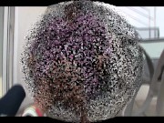 slave maskjoe have to lick clean balck mistress heels 16/16