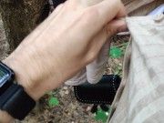 Красивая цыпочка попалась в лесу 10/16