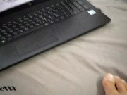 Hot prostate massage with huge cum! My girlfriend is fucking me. 5/16