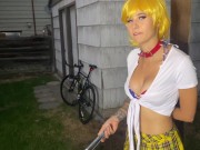 Toot Wars: Meat Meat's Booty BBQ PREVIEW (Face Farts, Strip Tease, Schoolgirl Role-play) 1/16