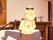 GENSHIN IMPACT JEAN passionate day off (3D HENTAI) 16/16