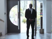 DarkX - Petite Blonde Snob vs Her Big Cock Butler 1/16