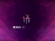 Geek Has Lesbian Sex With Tremendous Blonde With Beautiful Body - Sexual Hot Animations 1/16