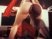 [LEAGUE OF LEGENDS] Leona and Fiora swimsuit gangbang (3D HENTAI 60 FPS) 10/16