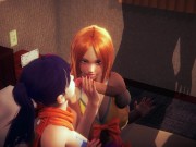 [LEAGUE OF LEGENDS] Leona and Fiora swimsuit gangbang (3D HENTAI 60 FPS) 2/16