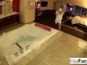 Elsa Jean shows off her pussy 15/16