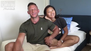 Ripped DILF Heath Hooks Up With A Thick Asian Teen For His First ...