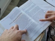 Red Head Schoolgirl Sucks her Tutor's Dick Before Getting Fucked in Doggy 2/16