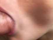 Closeup blowjob cum in mouth 4/16