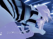 Slut Grinding With Lovense Has Shaking Orgasm Teasing Face Riding Dildo Ride VRChat POV Lap Dance 4/16