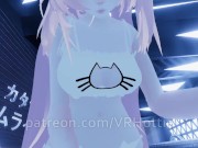 Slut Grinding With Lovense Has Shaking Orgasm Teasing Face Riding Dildo Ride VRChat POV Lap Dance 6/16