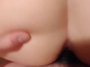 The way her pussy grips this cock sleeve... Omg!