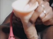 My Rose Toy Make My Black Pussy Wet  12/16