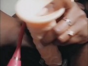 My Rose Toy Make My Black Pussy Wet  9/16