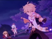 Raiden Shogun Baal alternate sex battle to save Thoma! 1/16