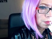 Today this whore is in latex! Takes on the role of the Mistress)) But I know that she is my slave! 3/16