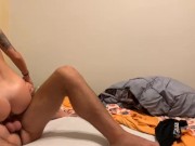 Matrigna ascolta tutto dall'altra stanza. Sex tape stepmom listens from another room. Dialogo ita 11/16