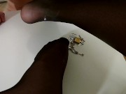 Two ruined orgasms licked up from mistress feet 14/16