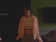 June Liu 刘玥 / SpicyGum - Asian Student Rental Arrangement / I let the landlord creampied me (JL_125) 4/16