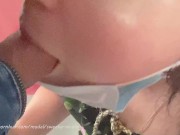 Teased in the fitting room with a blowjob-she wanted a dick in her mouth 10/16