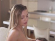 OLD4K. Old stud lured into spontaneous sex with good-looking blond gal 16/16