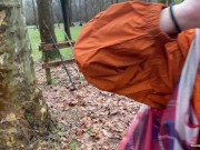 Busty blonde wife sucks then fucks her husband outdoors 4/16