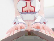 3D HENTAI POV Nurse rides your cock