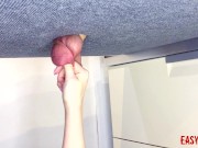 Mistress twists and stretches slave balls and dick EasyCBTGirl 11/16