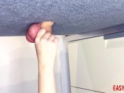 Mistress twists and stretches slave balls and dick EasyCBTGirl 15/16
