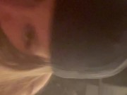 Real amateur girlfriends ex joins for mfm threesome. Hot blonde slut DP POV upside down throat fuck 14/16