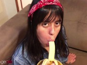 Naughty girl seduced me and gained a lot of cum in her mouth 1/16