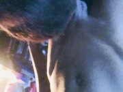 Ebony Lightskin BBW Getting Tagged By The Team 12/16