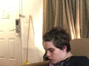 Riding her big dildo with this dripping wet pussy  5/16