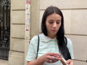 Street Student Prostitute Gives Her College Degree In a Hotel Room.Creampie and Soppy BJ. 2/16