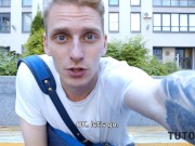 TUTOR4K. Help mature tutor drilled by angry student in the kitchen 3/16