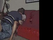 Early Cartoon Video of Agness and Brett's Love Happening 6/16