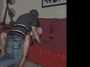 Early Cartoon Video of Agness and Brett's Love Happening 7/16