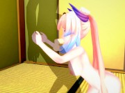 Genshin Impact KOKOMI BEAUTIFUL COCKSUCKER TRIES ANAL (3D HENTAI) 3/16