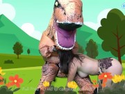 Sexy cave babe masturbates and gives an unexpected bj 14/16