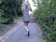 Butt plug, flashing, masturbation - public adventures by MIMI CICA 1/16