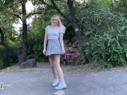 Butt plug, flashing, masturbation - public adventures by MIMI CICA 3/16