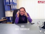 BUMSBUERO - Hot Secretary Scarlett Scott Sucks Big Dick Of Her Boss - LETSDOEIT 1/16