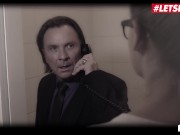 BUMSBUERO - Hot Secretary Scarlett Scott Sucks Big Dick Of Her Boss - LETSDOEIT 3/16