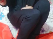 Muslim Sri Lankan girl first time filming her pee in toilet  1/16