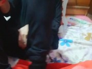 Muslim Sri Lankan girl first time filming her pee in toilet  2/16