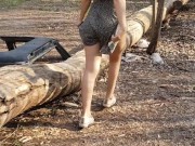 I go into the forest to masturbate secretly 2/16