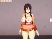 【エロゲーコイカツ！】Naruto,Boruto(ナルト,ボルト) 日向ハナビ3DCG巨乳アニメ動画[Hentai Game Koikatsu! Hanabi Hyūga(Anime 3DCG 11/16