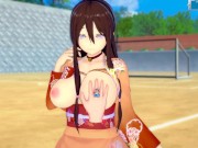 【エロゲーコイカツ！】Naruto,Boruto(ナルト,ボルト) 日向ハナビ3DCG巨乳アニメ動画[Hentai Game Koikatsu! Hanabi Hyūga(Anime 3DCG 2/16